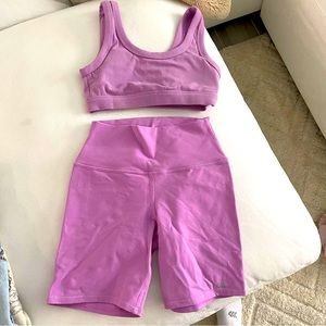 Alo Lavender Yoga Set